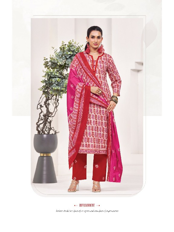 SURYAJYOTI PEHNAVA VOL 11 WHOLESALE READYMADE COTTON BATIK PRINTED CASUAL WEAR 3 PCS SUITS EXPORTER