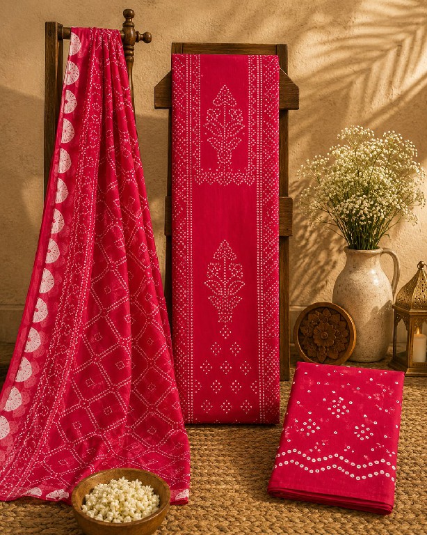 JS PRIYA BANDHANI VOL 44 WHOLESALE COTTON PRINTED CASUAL WEAR DRESS MATERIAL FOR EXPORT