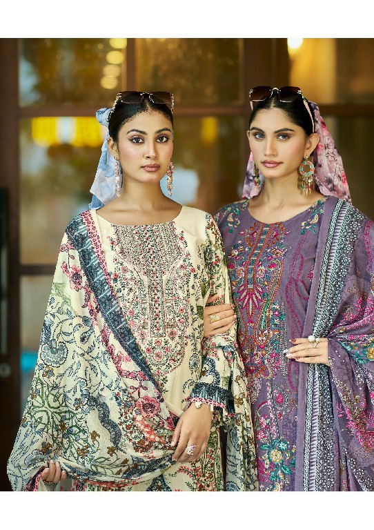 KAVYAKALA COUTURE RIHAANA VOL 17 WHOLESALE LAWN COTTON UNSTITCH FANCY SALWAR SUITS SUPPLIER