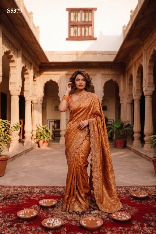 MAHOTSAV ISHYA WHOLESALE BANARASI SILK DESIGNER HAND WORK SAREES FOR WOMEN ONLINE