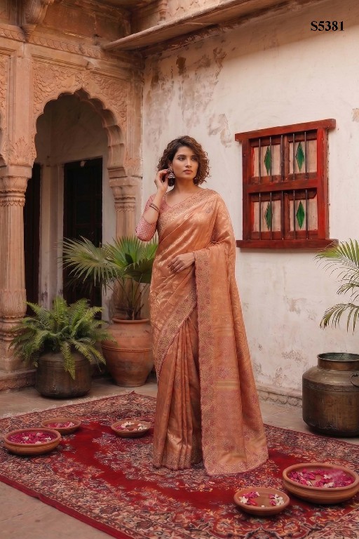 MAHOTSAV ISHYA WHOLESALE BANARASI SILK DESIGNER HAND WORK SAREES FOR WOMEN ONLINE