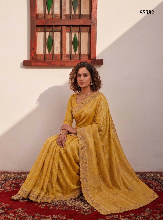 MAHOTSAV ISHYA WHOLESALE BANARASI SILK DESIGNER HAND WORK SAREES FOR WOMEN ONLINE