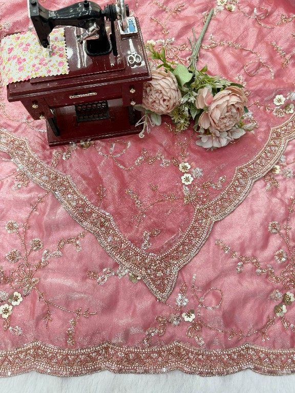 TEXTILEDEAL D.NO KD-641 WHOLESALE FENDY SILK HEAVY PARTY WEAR SAREES FOR WOMEN EXPORTER