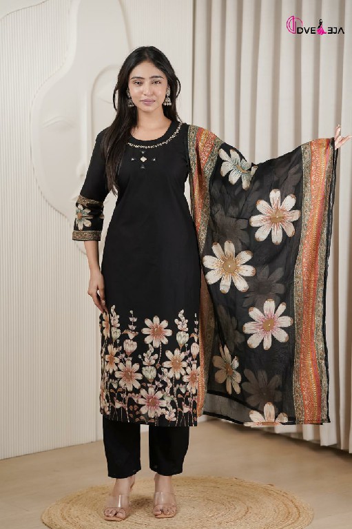 DVEEJA VARDANI SERIES WHOLESALE READYMADE COTTON EVERYDAY WEAR 3 PCS COMBO SET SUITS EXPORTER