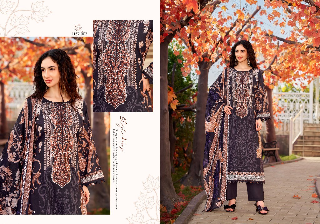 ROMANI NEEDLE WONDER VOL 15 WHOLESALE READYMADE SOFT COTTON HEAVY WORK 3 PCS SUITS EXPORTER