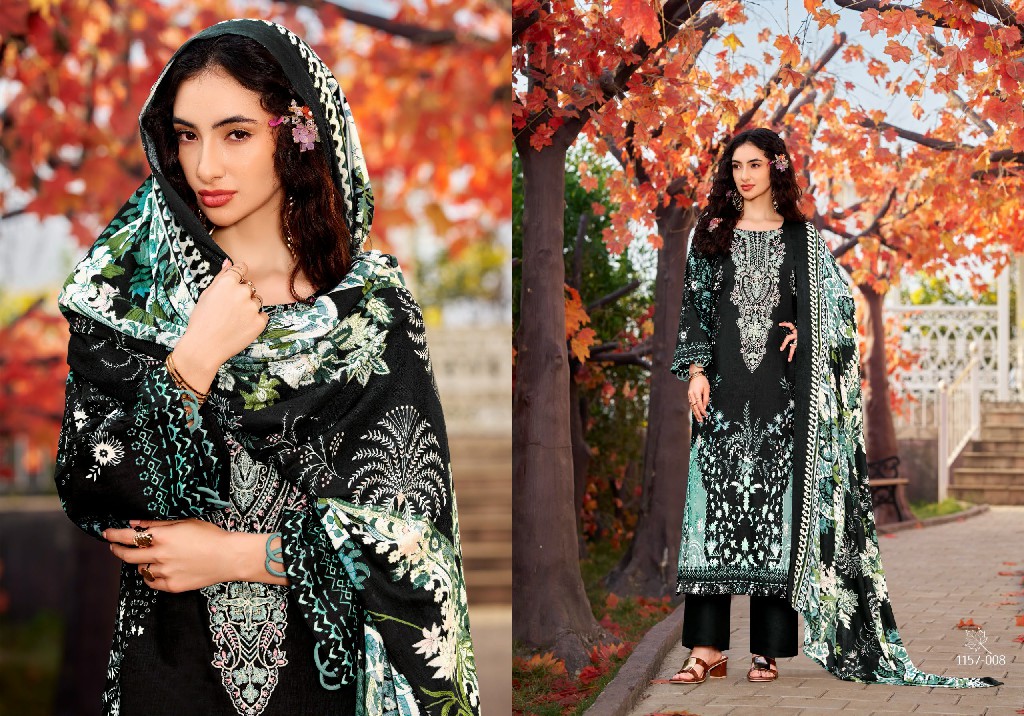 ROMANI NEEDLE WONDER VOL 15 WHOLESALE READYMADE SOFT COTTON HEAVY WORK 3 PCS SUITS EXPORTER