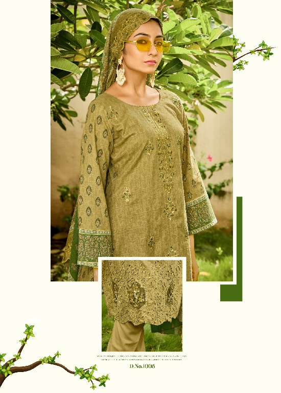KAVYAKALA COUTURE AAFREEN WHOLESALE LAWN COTTON DESIGNER LASER CUT EMBROIDERED UNSTITCH SALWAR SUITS SUPPLIER