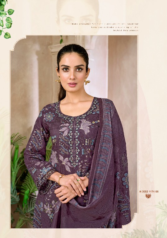 ALOK SUIT FLORAL FOREVER VOL 3 WHOLESALE CAMBRIC COTTON FANCY EMBROIDERY WORK UNSTITCH SALWAR SUITS EXPORTER