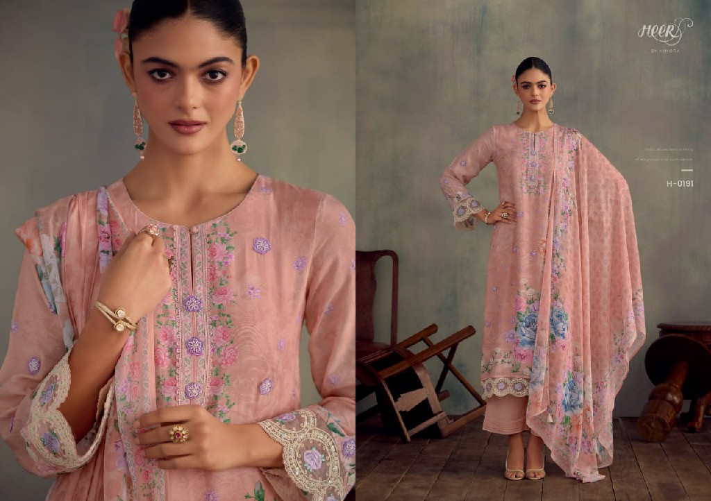 KIMORA HEER JAZZ WHOLESALE PURE MUSLIN DELICATE DESIGN UNSTITCH SALWAR SUITS EXPORTER