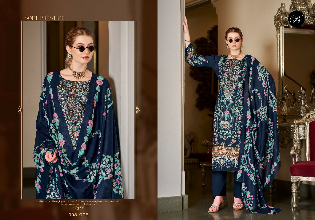 BELLIZA NAIRA VOL 155 WHOLESALE PURE COTTON EXCLUSIVE DESIGN UNSTITCH SALWAR SUITS SUPPLIER