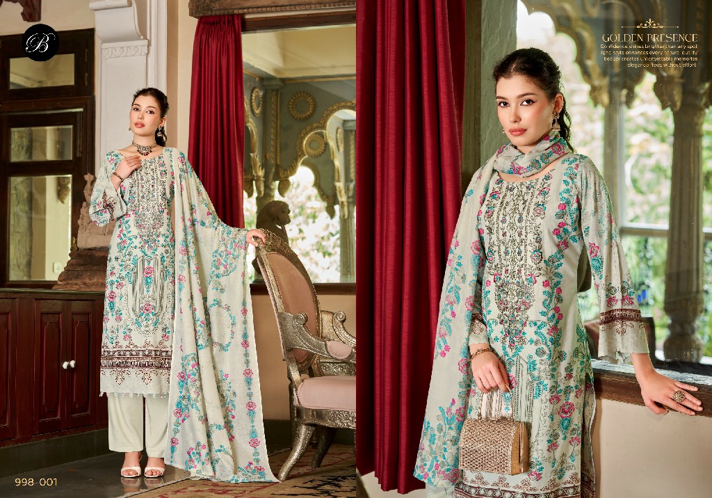 BELLIZA NAIRA VOL 155 WHOLESALE PURE COTTON EXCLUSIVE DESIGN UNSTITCH SALWAR SUITS SUPPLIER