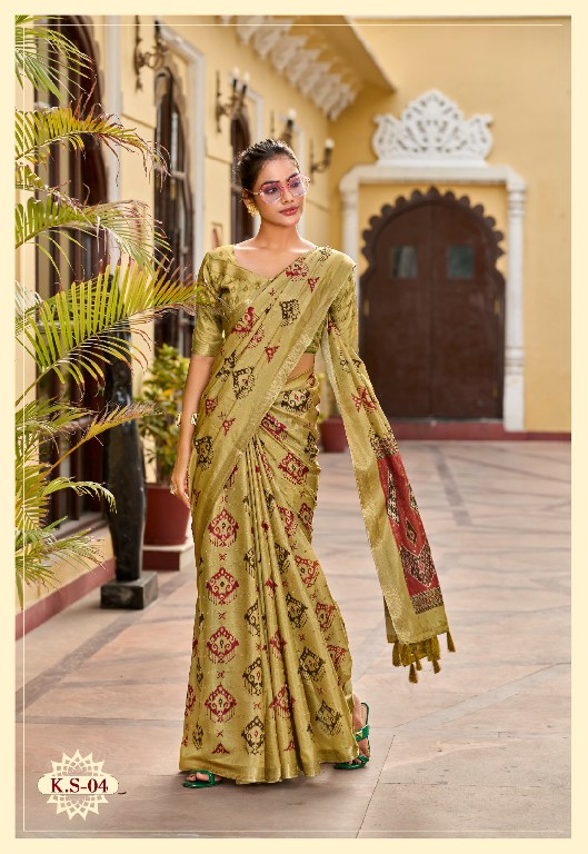 SHVETAMBAR KERAN SILK WHOLESALE SOFT SILK ELEGANCE INDIAN SAREES FOR WOMEN SUPPLIER