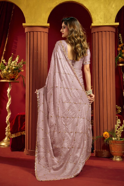 GOBUNI SANIA WHOLESALE VELVET BLISS PARTY WEAR SAREES FOR WOMEN ONLINE