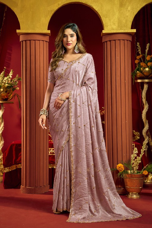 GOBUNI SANIA WHOLESALE VELVET BLISS PARTY WEAR SAREES FOR WOMEN ONLINE