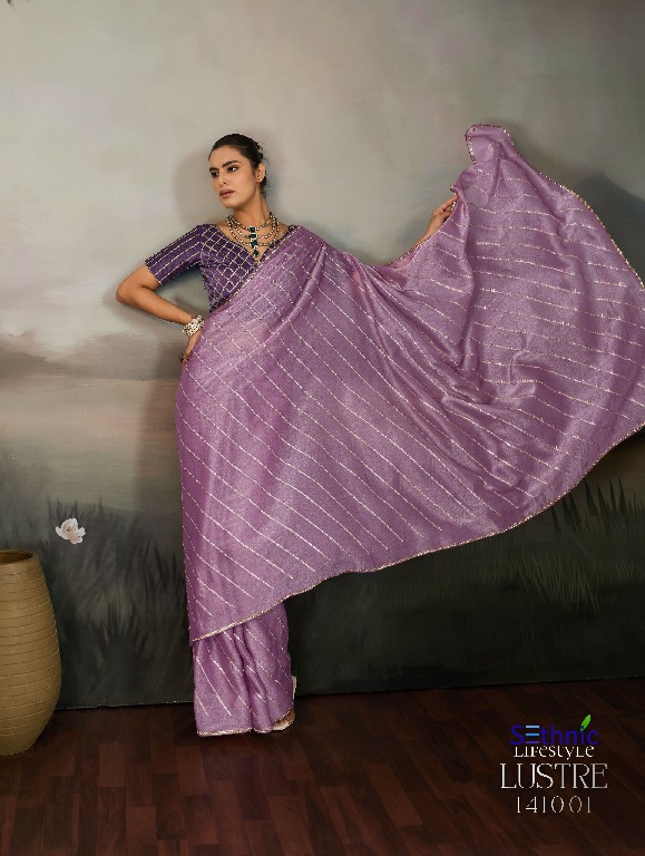 SETHNIC LIFESTYLE LUSTRE CHIC WHOLESALE MOSS CHIFFON LUXURIOUS INDIAN SAREES FOR WOMEN EXPORTER