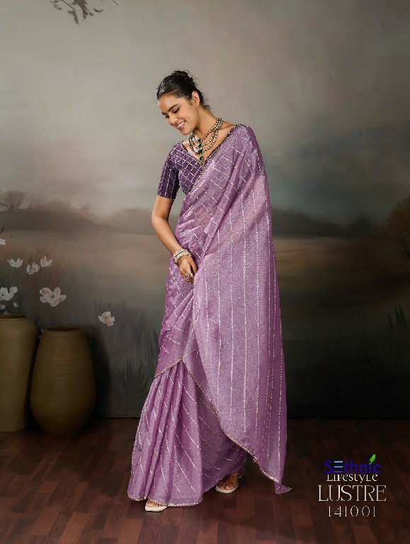 SETHNIC LIFESTYLE LUSTRE CHIC WHOLESALE MOSS CHIFFON LUXURIOUS INDIAN SAREES FOR WOMEN EXPORTER