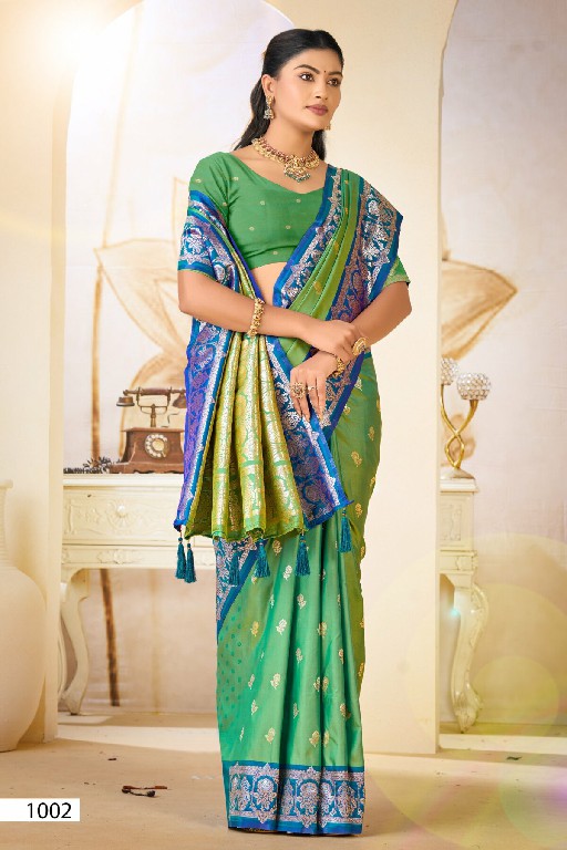 SAROJ ANUKAARI SILK VOL 2 WHOLESALE PURE SILK PRETTY LOOK INDIAN SAREES FOR WOMEN EXPORTER