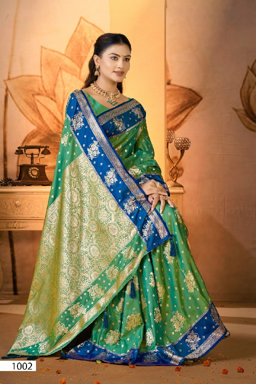 SAROJ ANUKAARI SILK VOL 3 WHOLESALE PURE SILK AMAZING INDIAN SAREES FOR WOMEN SUPPLIER