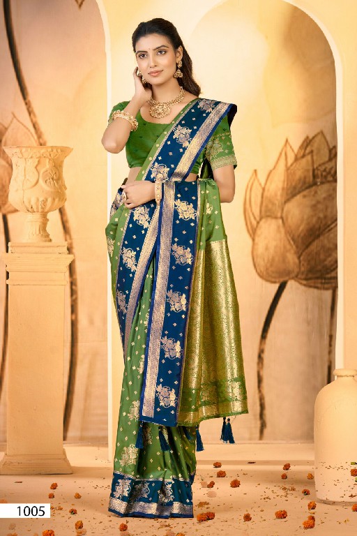 SAROJ ANUKAARI SILK VOL 3 WHOLESALE PURE SILK AMAZING INDIAN SAREES FOR WOMEN SUPPLIER