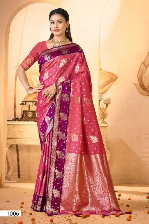 SAROJ ANUKAARI SILK VOL 3 WHOLESALE PURE SILK AMAZING INDIAN SAREES FOR WOMEN SUPPLIER