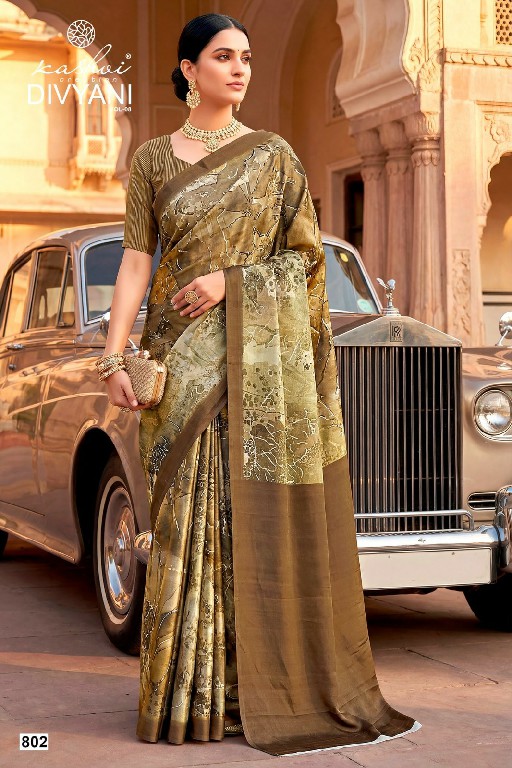 KASHVI CREATION DIVYANI VOL 8 WHOLESALE SATIN CASUAL WEAR INDIAN SAREES FOR WOMEN SUPPLIER