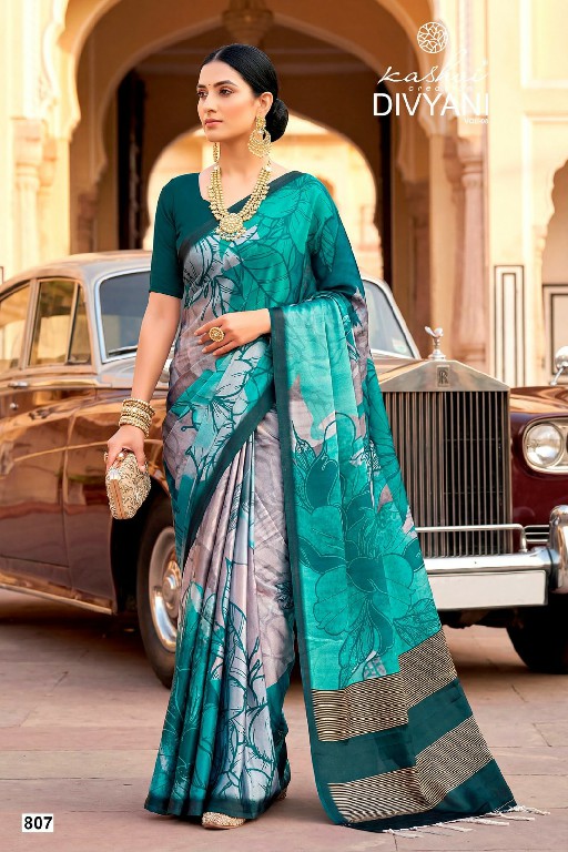 KASHVI CREATION DIVYANI VOL 8 WHOLESALE SATIN CASUAL WEAR INDIAN SAREES FOR WOMEN SUPPLIER