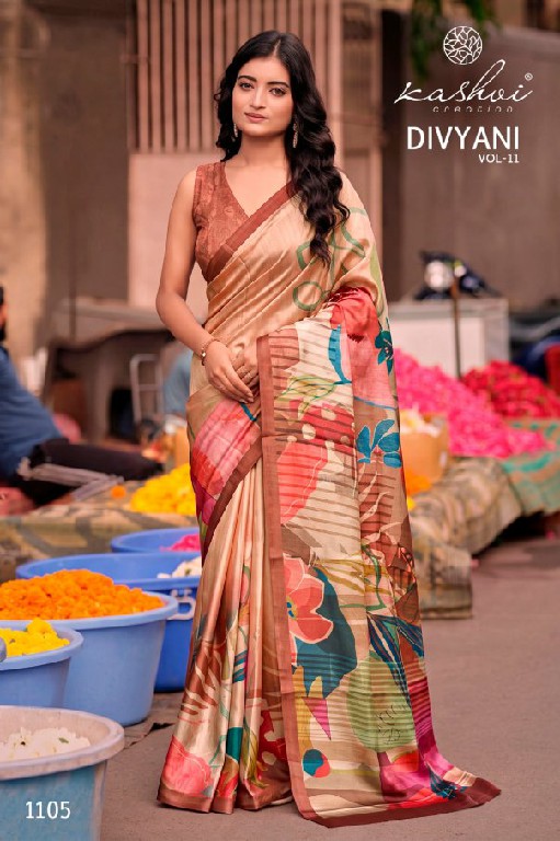 KASHVI CREATION DIVYANI VOL 11 WHOLESALE SATIN REGULAR WEAR INDIAN SAREES FOR WOMEN ONLINE