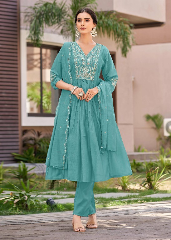 GANPATI RUBY VOL 1 WHOLESALE READYMADE BEAUTIFUL FASHIONABLE 3 PCS SUITS EXPORTER