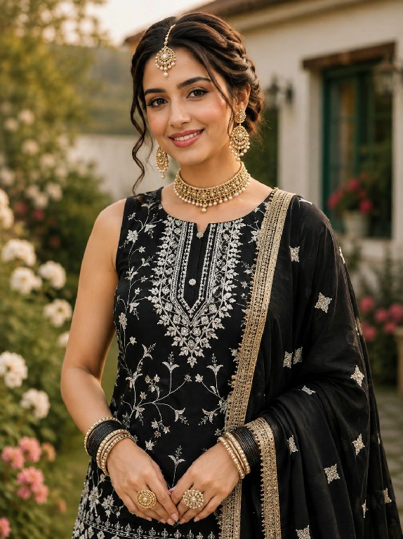 MRUDANGI VIHANIKA WHOLESALE READYMADE REAL GEORGETTE PARTY WEAR 3 PCS SUITS FOR EXPORT