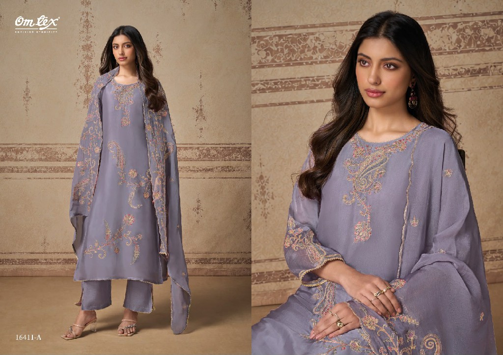OMTEX DARIA WHOLESALE SILK WITH WORK AMAZING UNSTITCH SALWAR SUITS EXPORTER