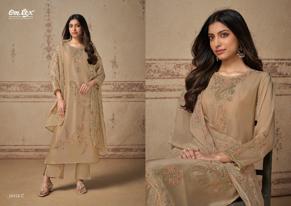 OMTEX DARIA WHOLESALE SILK WITH WORK AMAZING UNSTITCH SALWAR SUITS EXPORTER