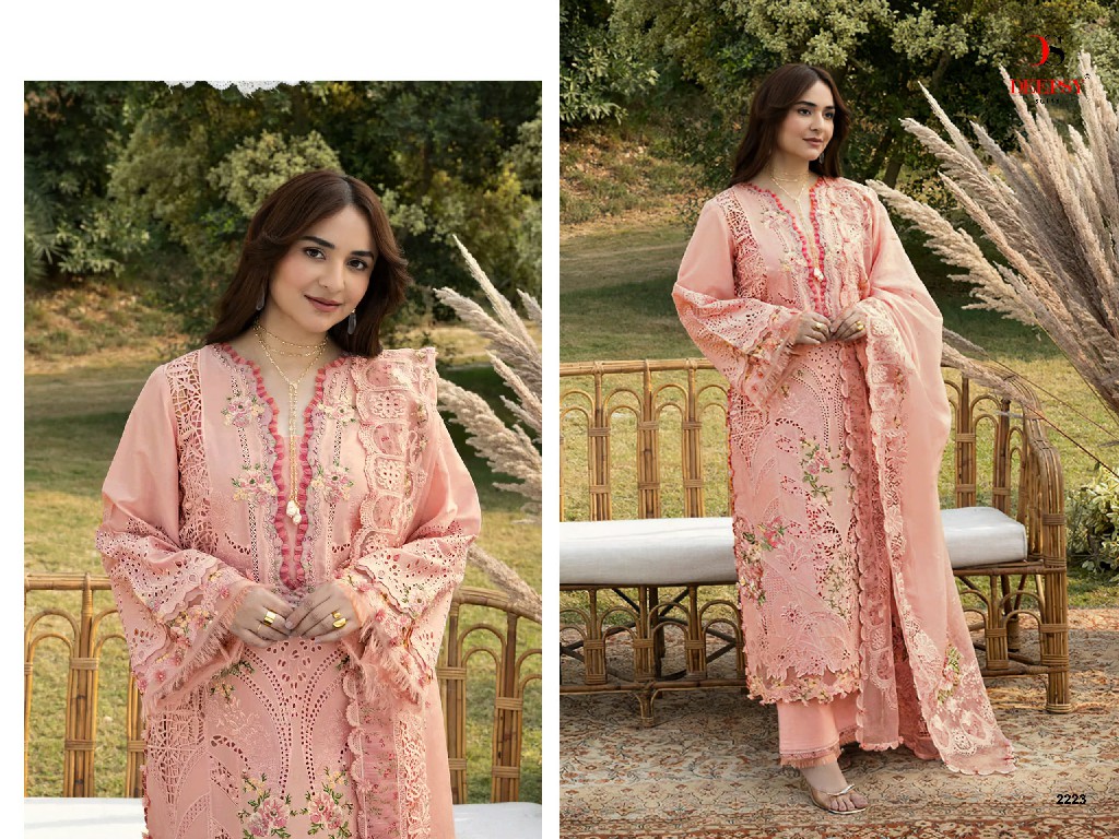 DEEPSY ELAF PREMIUM VOL 10 WHOLESALE PURE COTTON LUXURIOUS UNSTITCH SALWAR SUITS SUPPLIER