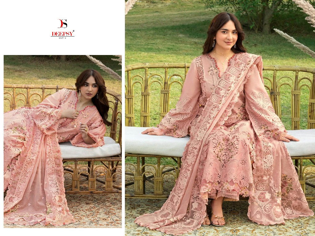 DEEPSY ELAF PREMIUM VOL 10 WHOLESALE PURE COTTON LUXURIOUS UNSTITCH SALWAR SUITS SUPPLIER