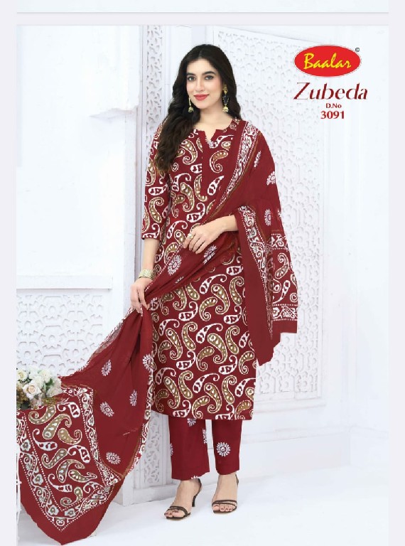 BAALAR ZUBEDA VOL 30 WHOLESALE COTTON PRINTED CASUAL WEAR DRESS MATERIAL ONLINE