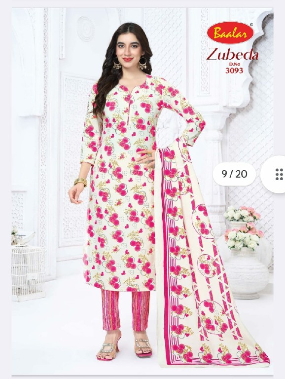 BAALAR ZUBEDA VOL 30 WHOLESALE COTTON PRINTED CASUAL WEAR DRESS MATERIAL ONLINE