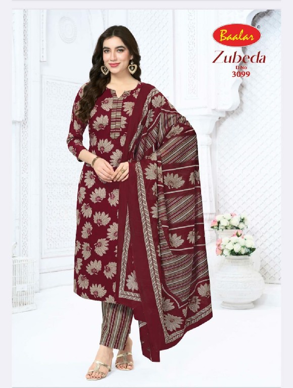 BAALAR ZUBEDA VOL 30 WHOLESALE COTTON PRINTED CASUAL WEAR DRESS MATERIAL ONLINE