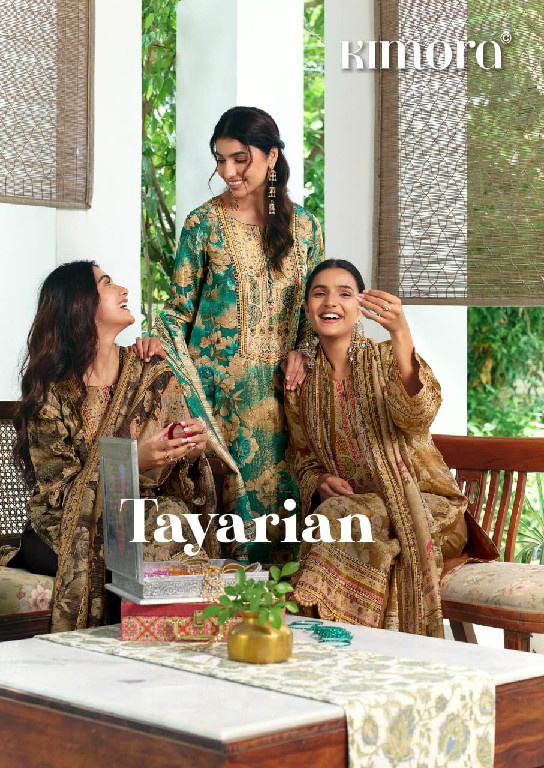 KIMORA TAYARIAN WHOLESALE PURE KANJIVARAM JACQUARD SILK ELEGANCE UNSTITCH SALWAR SUITS SUPPLIER