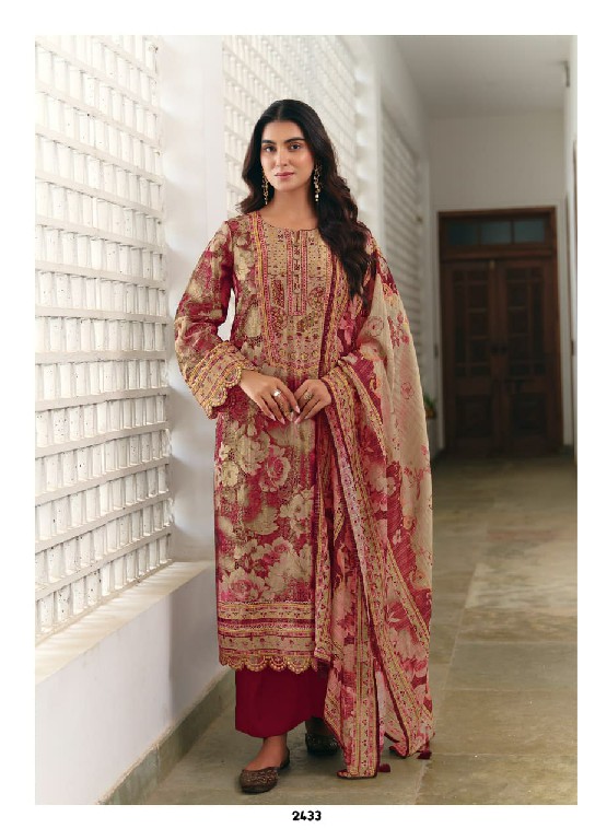 KIMORA TAYARIAN WHOLESALE PURE KANJIVARAM JACQUARD SILK ELEGANCE UNSTITCH SALWAR SUITS SUPPLIER
