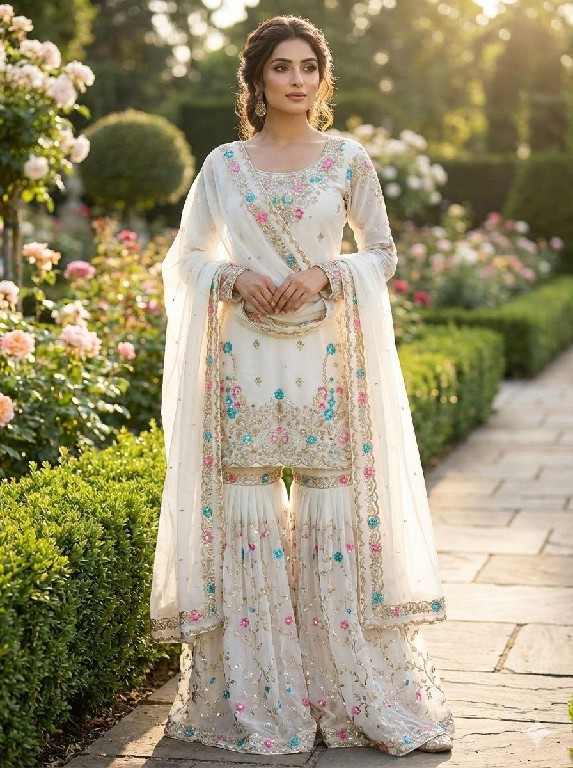 TEXTILEDEAL D.NO 5956 WHOLESALE READYMADE JMC SILK ELEGANCE PARTY WEAR 3 PCS SUITS FOR WOMEN ONLINE
