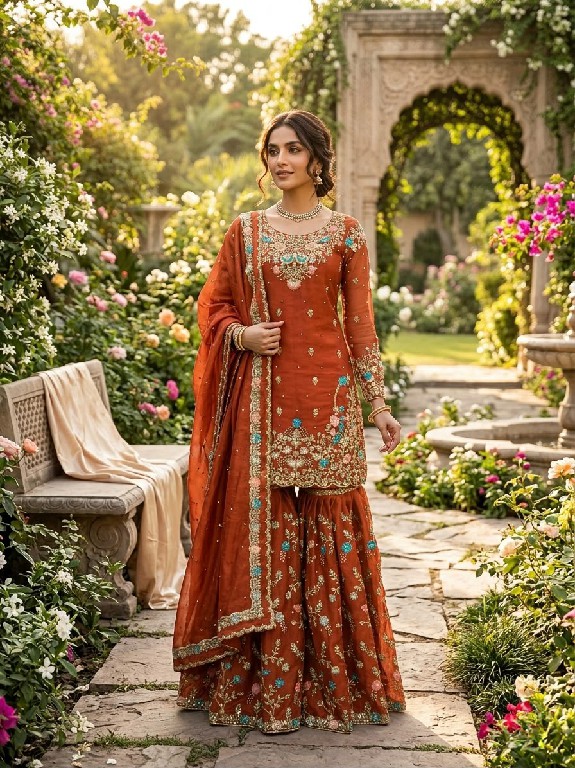TEXTILEDEAL D.NO 5956 WHOLESALE READYMADE JMC SILK ELEGANCE PARTY WEAR 3 PCS SUITS FOR WOMEN ONLINE