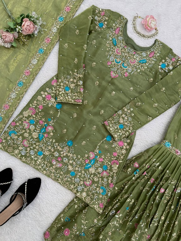 TEXTILEDEAL D.NO 5956 WHOLESALE READYMADE JMC SILK ELEGANCE PARTY WEAR 3 PCS SUITS FOR WOMEN ONLINE
