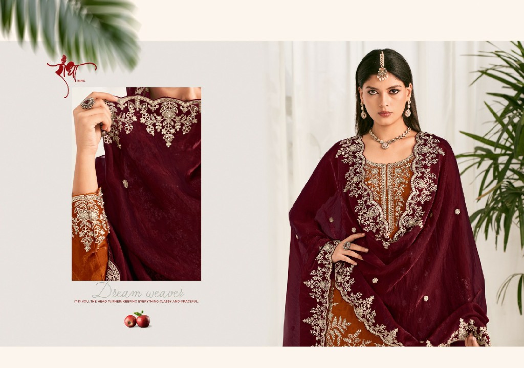 RADHA TRENDZ ZOYA WHOLESALE PREMIUM FENDY SILK FESTIVE WEAR 3 PCS SUITS EXPORTER