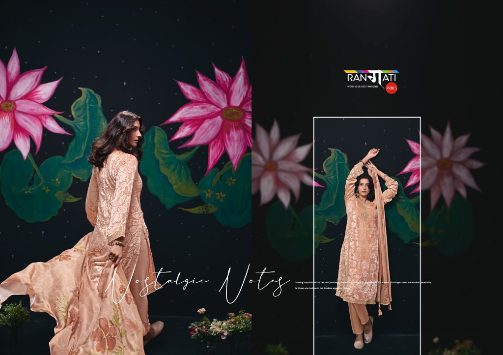 RANGATI PRINTS PALACHI EDIT WHOLESALE PALACHI VELVET EMBROIDERED WINTER WEAR UNSTITCH SALWAR SUITS EXPORTER