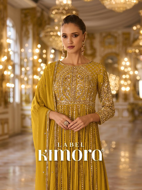 LABEL KIMORA COLLECTION VOL 2 WHOLESALE READYMADE SOFT GEORGETTE WEDDING WEAR 3 PCS COMBO SET SUITS FOR WOMEN ONLINE