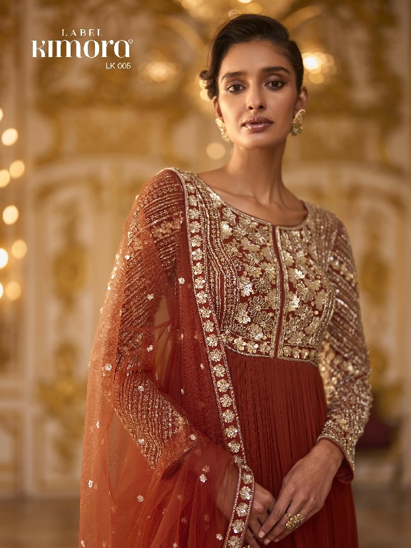LABEL KIMORA COLLECTION VOL 2 WHOLESALE READYMADE SOFT GEORGETTE WEDDING WEAR 3 PCS COMBO SET SUITS FOR WOMEN ONLINE