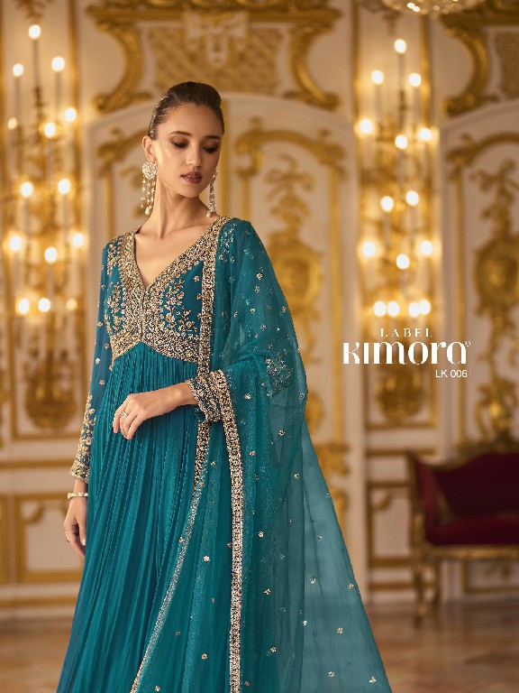 LABEL KIMORA COLLECTION VOL 2 WHOLESALE READYMADE SOFT GEORGETTE WEDDING WEAR 3 PCS COMBO SET SUITS FOR WOMEN ONLINE