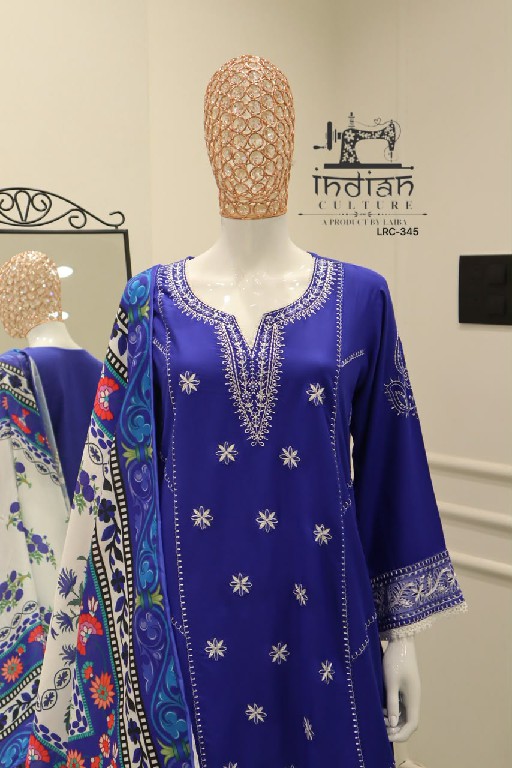 INDIAN CULTURE D.NO LRC-345 WHOLESALE READYMADE PURE RAYON CLASSIC 3 PCS SUITS SUPPLIER