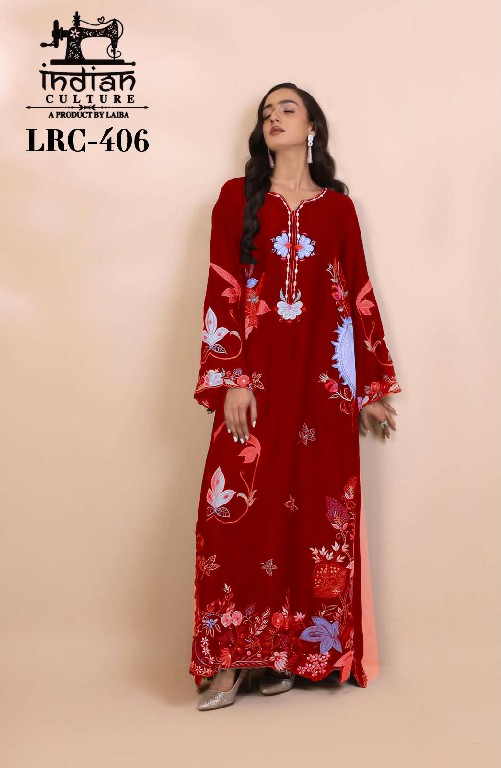 INDIAN CULTURE D.NO LRC-406 WHOLESALE READYMADE ROMAN GLASS AMAZING PAKISTANI 3 PCS SUITS SUPPLIER