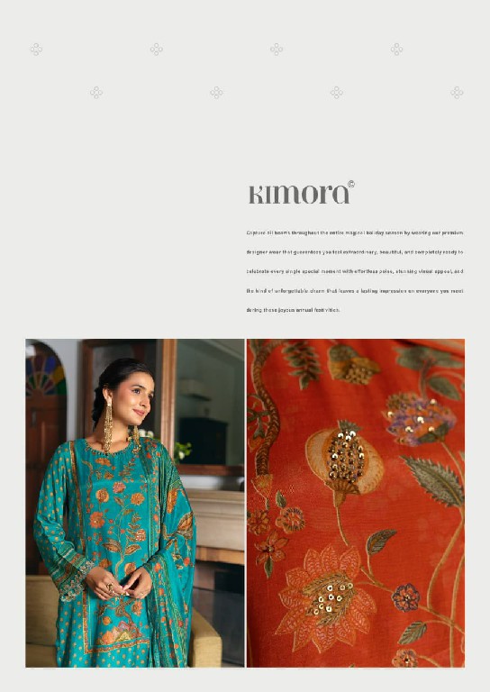 KIMORA ROLA RAPPA WHOLESALE PURE MUSLIN ELEGANT DESIGN UNSTITCH SALWAR SUITS EXPORTER