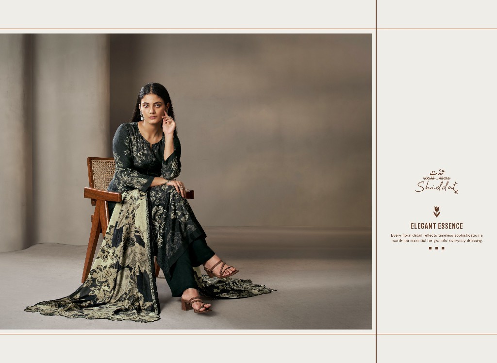 SHIDDAT MARIS-2 D.NO 2001 WHOLESALE DIGITAL PRINTED MUSLIN WITH WORK GORGEOUS LOOK UNSTITCH SALWAR SUITS ONLINE